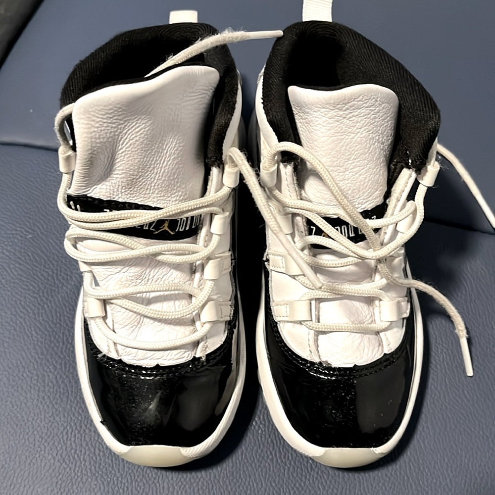 Black and white , classic Jordan’s